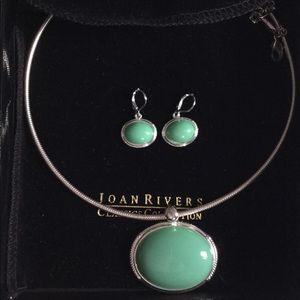 Necklace and earrings